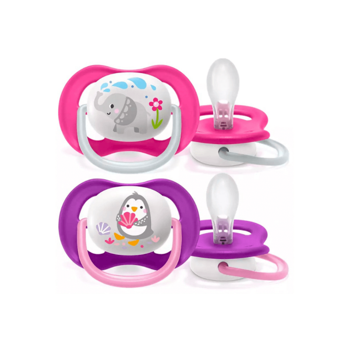Philips Avent SCF080/08 Ultra Air Animals 2'li Emzik Kız 6-18 Ay Philips Avent SCF080/08 Ultra Air Animals 2'li Emzik Kız 6-18 Ay