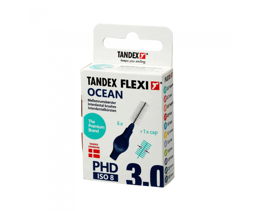 Tandex Flexi 6'lı Arayüz Fırçası 1.20mm - Ocean