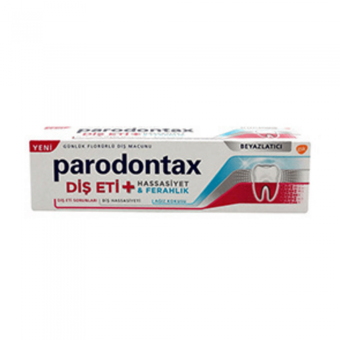 Parodontax Diş Eti Hassasiyet Ferahlık Beyazlatıcı Diş Macunu 75 ml Parodontax Diş Eti Hassasiyet Ferahlık Beyazlatıcı Diş Macunu 75 ml