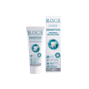 Rocs Sensitive Hassas Dişler İçin Beyazlatıcı Diş Macunu 75 ml