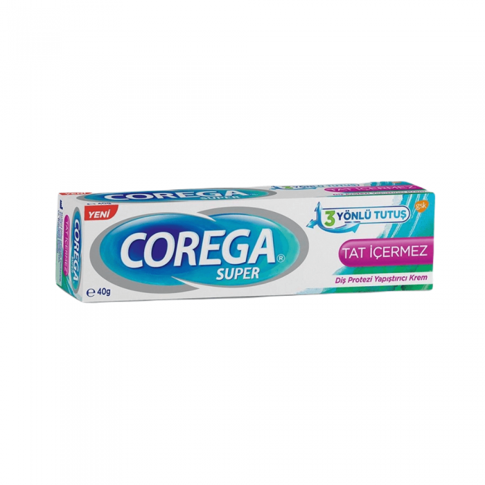 Corega Super Protez Yapıştırıcı Krem Tat İçermez 40 gr Corega Super Protez Yapıştırıcı Krem Tat İçermez 40 gr