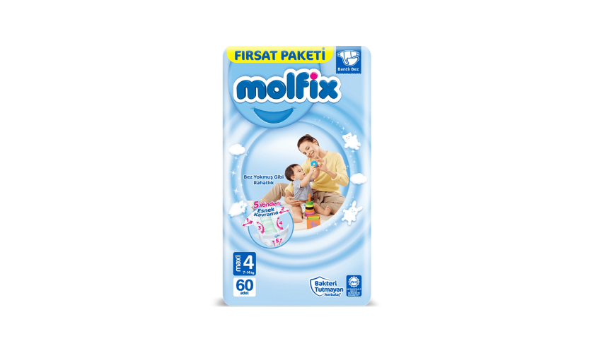 Molfix Fırsat Paketi Maxi No:4 60'lı