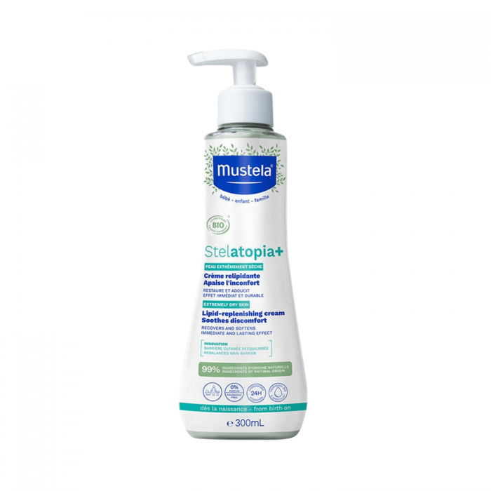 Mustela Stelatopia+ Lipit Yenileyici Krem 300 ml Mustela Stelatopia+ Lipit Yenileyici Krem 300 ml
