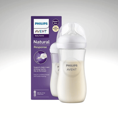 Philips Avent SCY906/01 3+ Ay Doğal Tepkili Natural PP Biberon 330 ml
