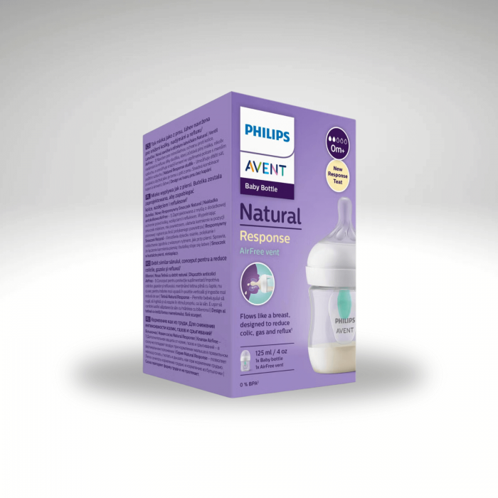 Philips Avent SCY670/01 0+ Ay Doğal Tepkili Anti-Kolik Biberon 125 ml