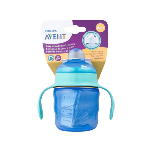 Philips Avent SCF551/05 Eğitici Damlatmaz Bardak 6 Ay+ 200 ml - Mavi