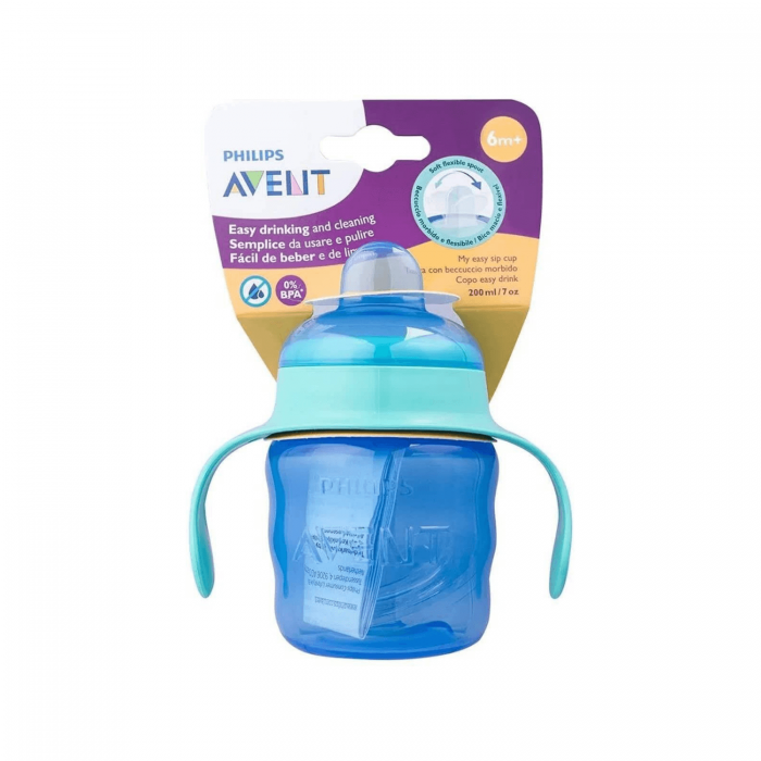 Philips Avent SCF551/05 Eğitici Damlatmaz Bardak 6 Ay+ 200 ml - Mavi