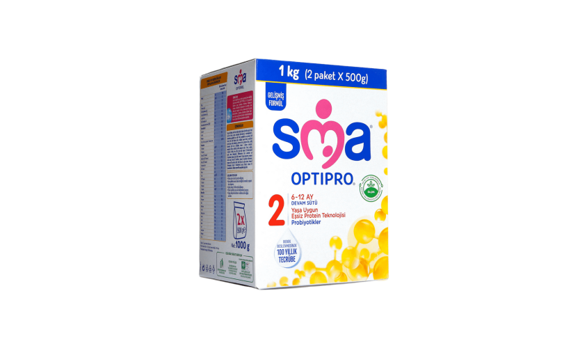 SMA 2 Optipro Probiyotik Bebek Sütü 1000 gr
