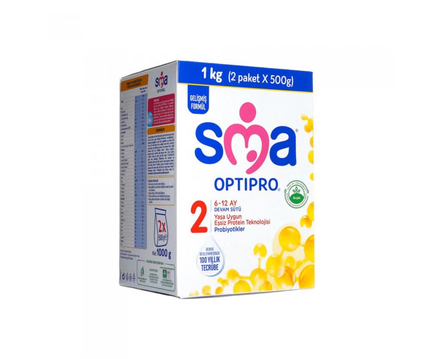 SMA 2 Optipro Probiyotik Bebek Sütü 1000 gr