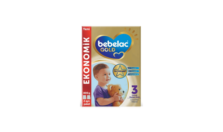 Bebelac Gold 3 Devam Sütü 800 Gr