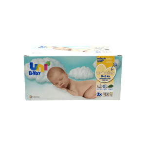 Uni Baby Yenidoğan Islak Mendil 40 Yaprak 3'lü