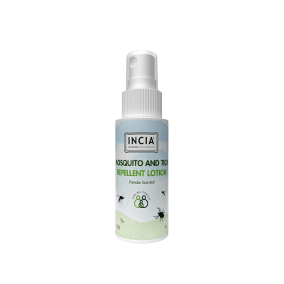 Incia Pudra Kokulu Sivrisinek ve Kene Kovucu Losyon 100 ml