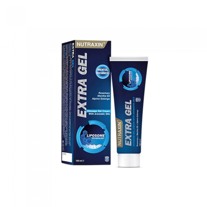 Nutraxin Extra Gel Aromatik Yağlar İçeren Masaj Jeli 100 ml Nutraxin Extra Gel Aromatik Yağlar İçeren Masaj Jeli 100 ml