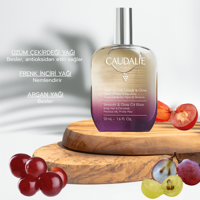 Caudalie Smooth and Glow Fig Oil Elixir 50 ml Caudalie Smooth and Glow Fig Oil Elixir 50 ml