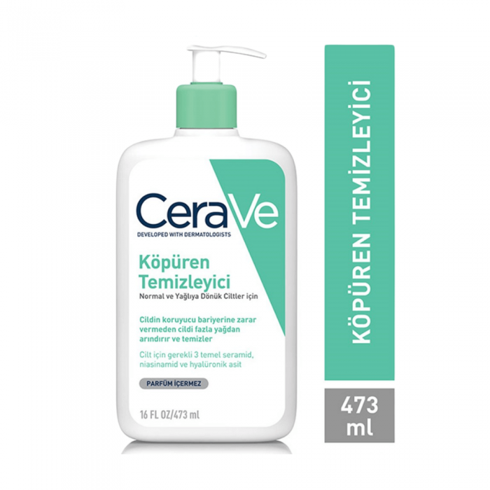 Cerave Foaming Cleanser Köpüren Temizleyici 473 ml