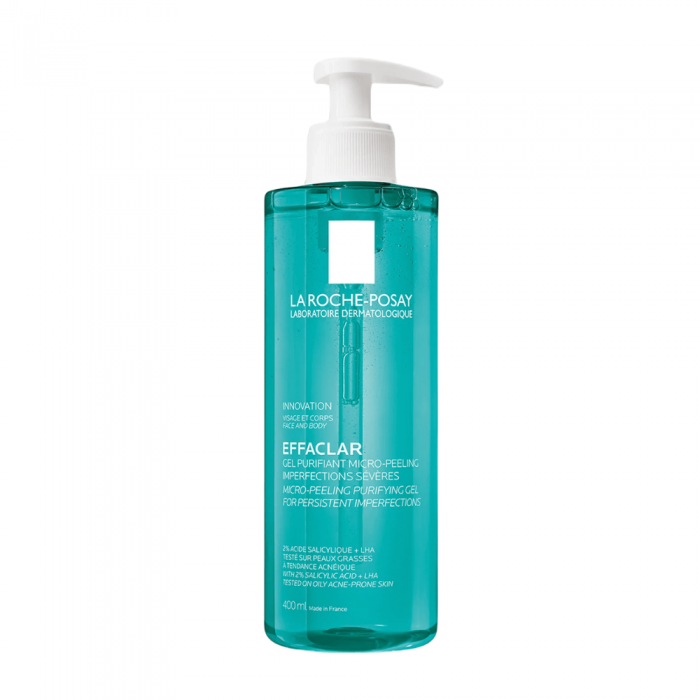 La Roche Posay Effaclar Mikro Peeling Jel Yüz ve Vücut 400 ml