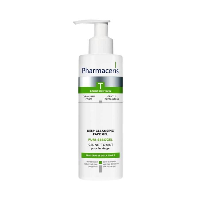 Pharmaceris T Puri Sebogel Antibakteriyel Yüz Temizleme Jeli 190 ml Pharmaceris T Puri Sebogel Antibakteriyel Yüz Temizleme Jeli 190 ml