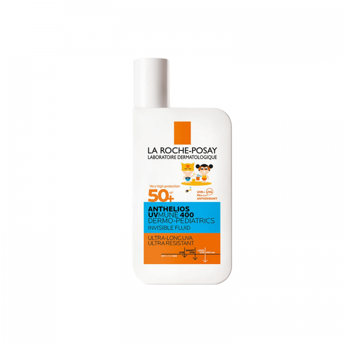 La Roche Posay Anthelios Dermo Pediatrics Invisible Fluid Spf 50+ 50 ml La Roche Posay Anthelios Dermo Pediatrics Invisible Fluid Spf 50+ 50 ml