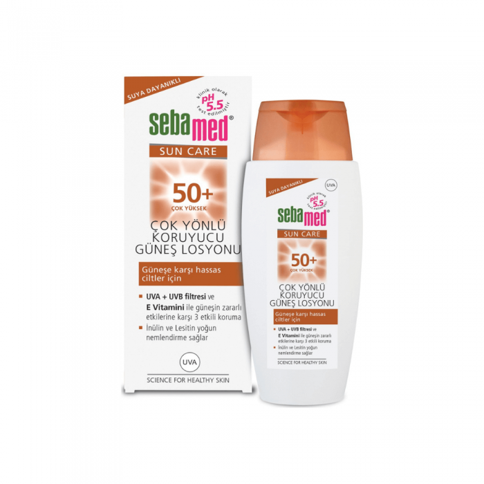 Sebamed SPF 50 Çok Yönlü Koruyucu Güneş Losyonu 150 ml Sebamed SPF 50 Çok Yönlü Koruyucu Güneş Losyonu 150 ml