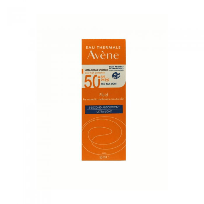 Avene Solaire SPF50+ Fluid Ultra Light 50 ml Avene Solaire SPF50+ Fluid Ultra Light 50 ml
