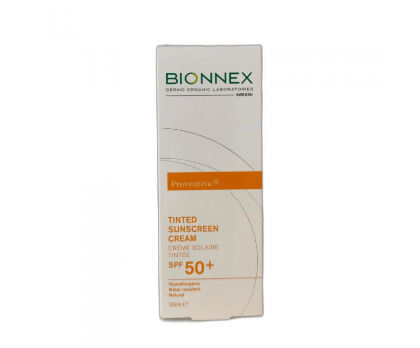 Bionnex Preventiva Tinted SPF50+ Renkli Güneş Kremi 50 ml