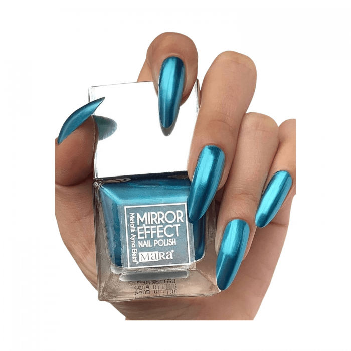 Mara Mirror Effect Blue Metalik Ayna Efektli Oje 15 ml