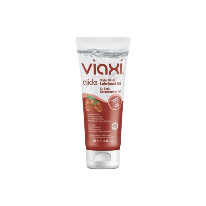 Viaxi Glide Kayganlaştırıcı Jel Çilek 100 ml