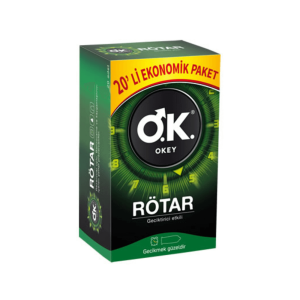 Okey Rötar Prezervatif 20'li Ekonomik Paket