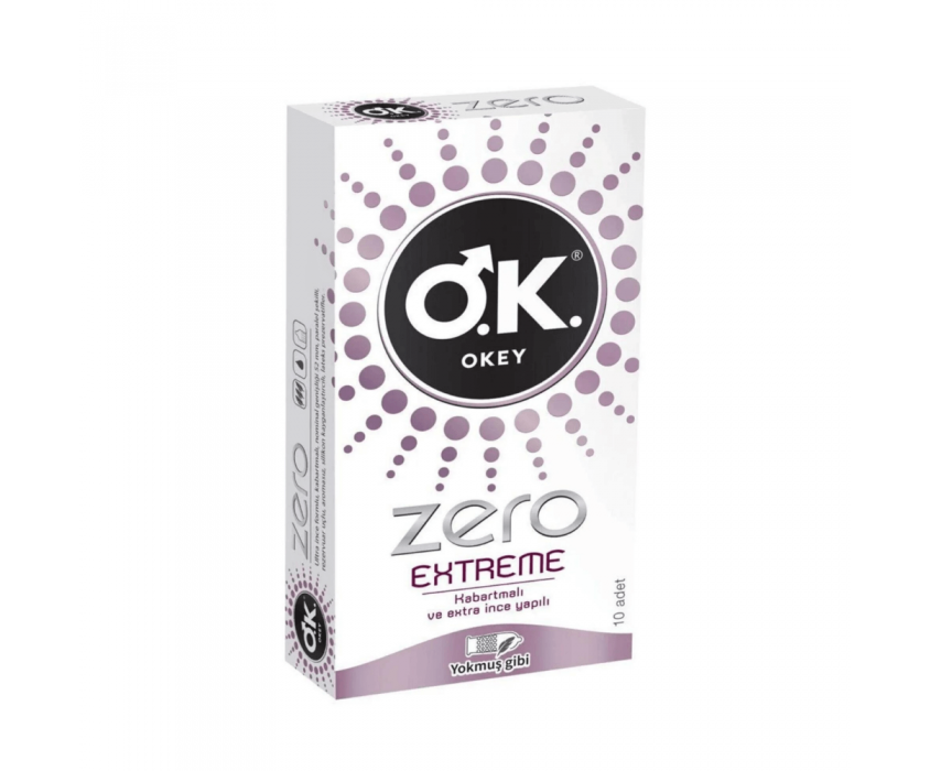 Okey Zero Extreme Prezervatif 10'lu
