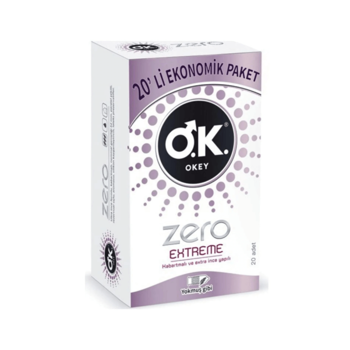 Okey Zero Extreme Prezervatif 20'li