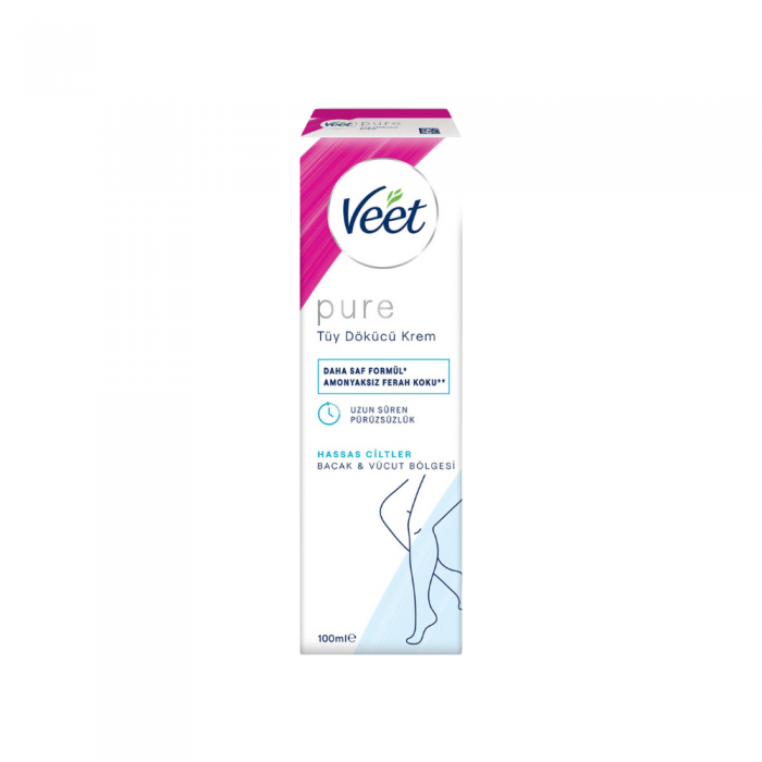 Veet Pure Tüy Dökücü Krem Hassas Ciltler 100 ml Veet Pure Tüy Dökücü Krem Hassas Ciltler 100 ml