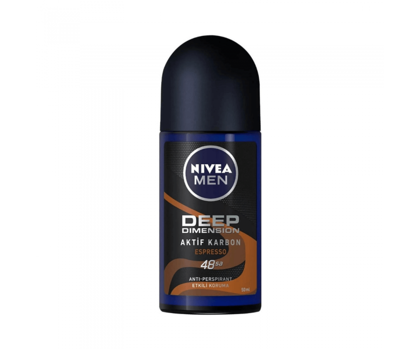 Nivea Men Deep Dimension Espresso Roll-On Deodorant 50 ml