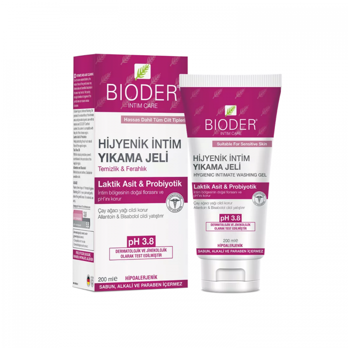 Bioder Hijyenik İntim Yıkama Jeli 200 ml Bioder Hijyenik İntim Yıkama Jeli 200 ml
