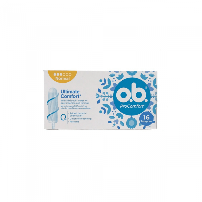 O.B. ProComfort Tampon Normal 16'lı O.B. ProComfort Tampon Normal 16'lı
