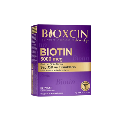 Bioxcin Biotin 5000 mcg 30 Tablet