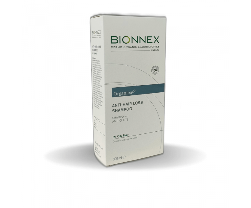 Bionnex Organica Saç Dökülmesine Karşı Bakım Şampuanı Yağlı Saçlar 300 ml