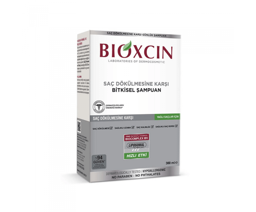 Bioxcin Genesis Saç Dökülmesine Karşı Şampuan 300 ml - Yağlı Saçlar