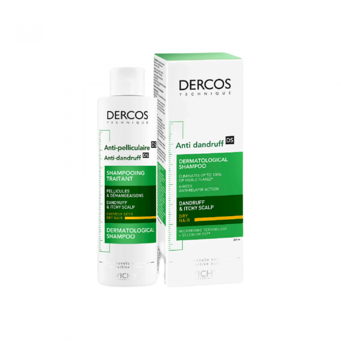 Vichy Dercos Kepek Karşıtı Şampuan 200 ml - Kuru Saçlar