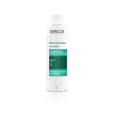 Vichy Dercos Oil Correct Yağlanma Karşıtı Şampuan 200 ml
