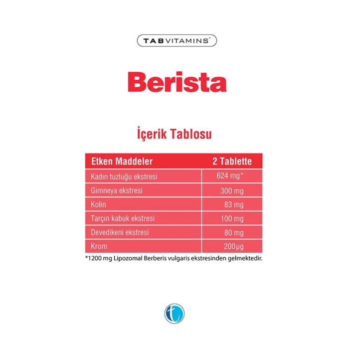 Tab Vitamins Berista 30 Tablet