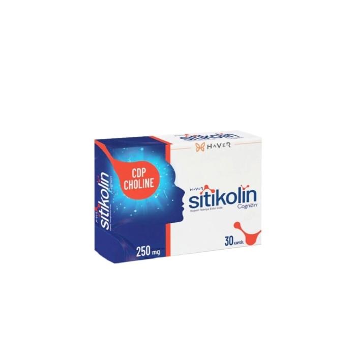 Haver Sitikolin Cognizin 250 mg 30 Kapsül