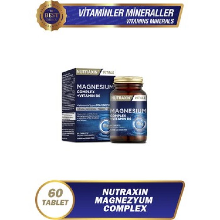 Magnezyum Complex+ Vitamin B6 60