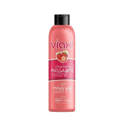 Viaxi Masaj Yağı Çilek Aromalı 177 ml