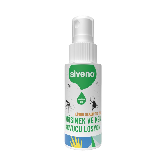 Siveno Koruyucu Sprey Losyon Tüm Vücut İçin Seyahat Tatil Boy 50 ml