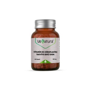 Venatura Vitamin B2 Riboflavin 100 mg 100 Kapsül