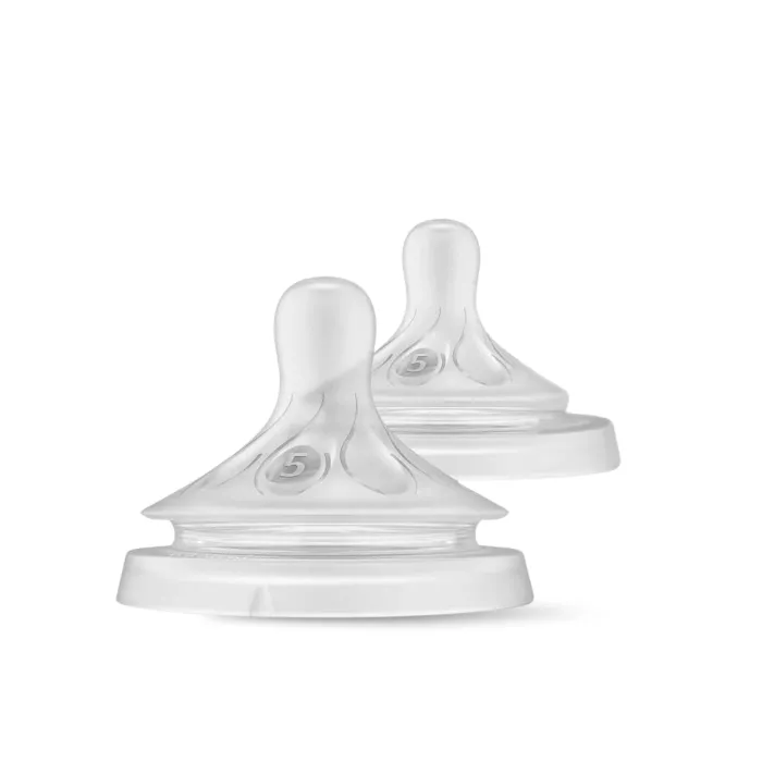 Philips Avent SCY965/02 Natural Response No:5 6 Ay+ 2'li Biberon Emziği