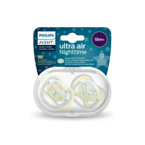 Philips Avent SCF376/01 Ultra Air Night Time 18 Ay+ 2'li Emzik