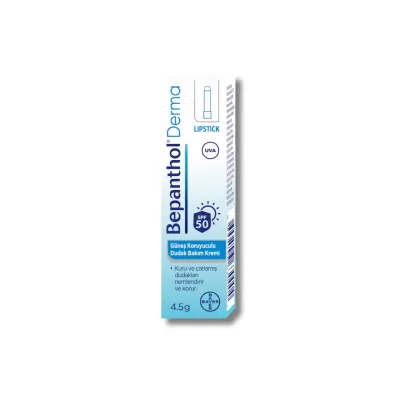 Bepanthol Lipstick Güneş Koruyucu Spf 50 4.5 gr Dudak Bakım Kremi