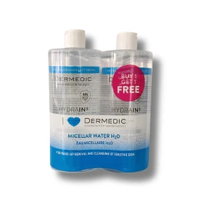 Dermedic Hydrain3 Hialuro Misel Su H2O 2x500 ml