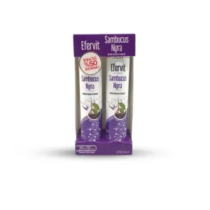 Orzax Efervit Sambucus Nigra İkili Tablet 20+20 - İkincisi %50 İndirimli